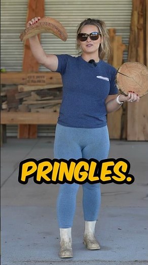 Sometimes you get cookies, sometimes you get pringles! Have you ever tried to make wood slices?