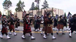 37K views · 1K reactions | Bagpipers joined the procession for fallen Pierce County Deputy Daniel McCartney, followed by a riderless horse to represent his absence: kng5.tv/McCartneyProcession #DeputyMcCartney | KING 5 | Facebook