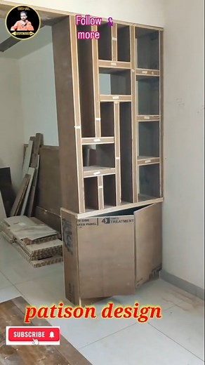Partition design ideas 💡 #carpenter #furniture #interiordesign #work #bishallifestylefurniture #viralvideos #furnituredesign #viral #viralpost #wardrobe | Bishal lifestyle furniture