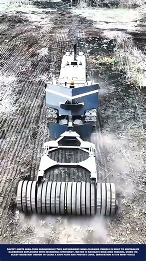 Smart Mine - Clearing Machine Innovation for High - Risk Terrain Neutralization
