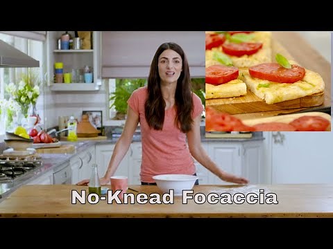 How to make easy, no-knead Focaccia! Dairy free too!