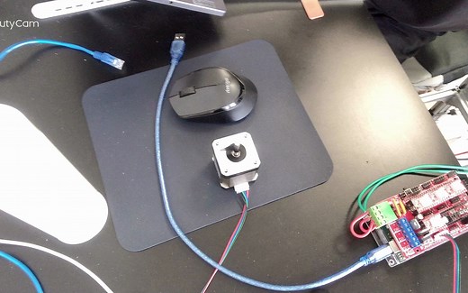 步进电机 变速旋转 定时器控制 deltaX 源码