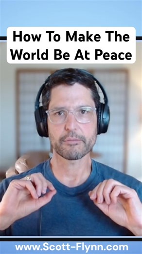 How to make the world be at peace. #happiness #nonduality #love #peace #enlightenment