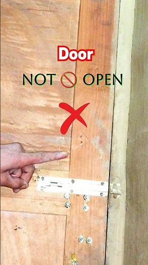 Door Handle Install _ Woodworking Projects #tricks #woodworking #diy #doorhandle