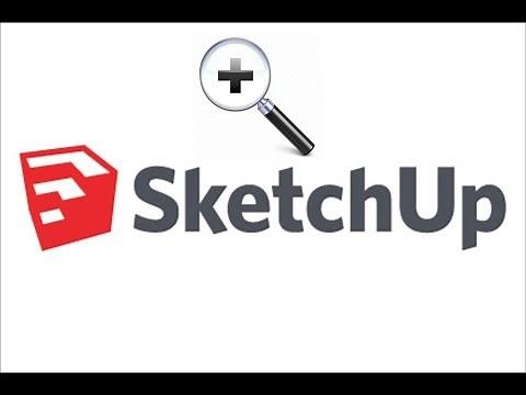 SKETCHUP: FIXING ZOOM IN ZOOM OUT ISSUE