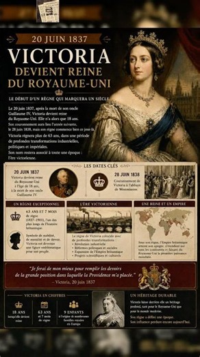 Victoria devient reine du Royaume-Uni