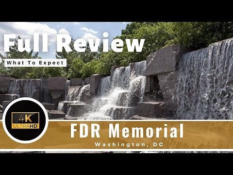 Visiting the FDR Memorial in D.C. - What to Expect - Travel Vlog