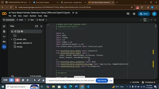 Real-Time Gender Detection with CNN and OpenCV | Emmanuel Odedele posted on the topic | LinkedIn