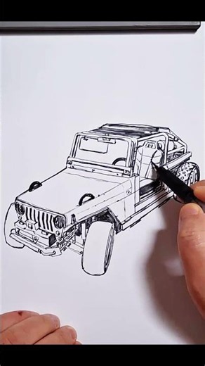 자동차 드로잉 #drawing