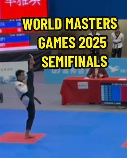 2025 World Master Games Poomsae Semifinals Highlights