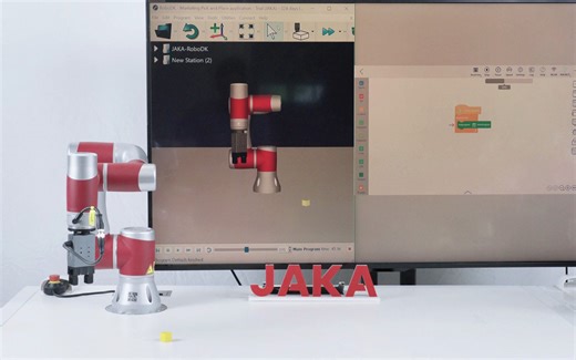 节卡接起人与RoboDK虚拟环境编程平台