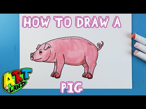How to Draw a PIG!!!