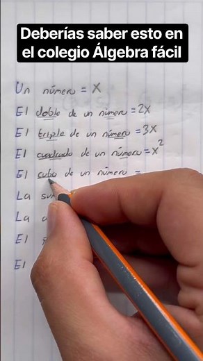 Debes saber esto en el colegio Álgebra fácil del Ingeniero y matemático