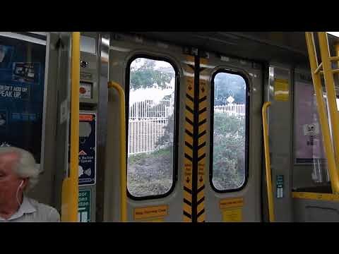Queensland Rail Electric multiple unit (EMU 53): South Brisbane to Yeerongpilly (Beenleigh train)