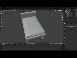 How to Make a Realistic 3D Bed in Blender