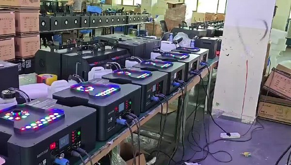 Special Effects (SFX): vertical air column machine in our factory, do you like this style? #HontimSFX #SFX #stageequipment #specialeffects #factory #smoke #fog