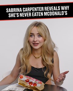 Sabrina Carpenter reveals why she's never eaten a McDonald's... 🍔🇺🇸🇬🇧 | LADbible