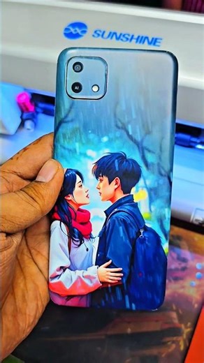 Oppo 3D Back Sticker Lamination 🔥 New Mobile Look #shorts