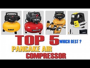 5 Best Pancake Air Compressors For The Money | Review & Buying Guides
