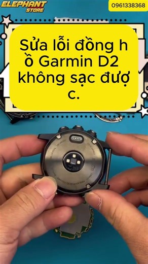 Garmin D2 Không Sạc Được? Cắm Sạc Không Vào Pin – Có Cách Xử Lý