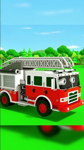 Camión de bomberos - La rueda correcta - Canciones infantiles
