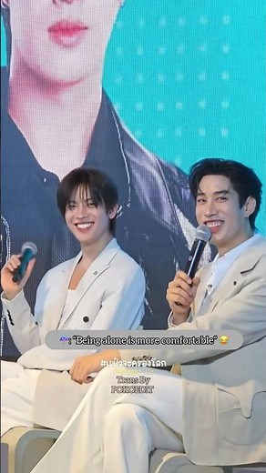 “Being alone is more comfortable” will be stuck with P’Tle forever HAHA 🤣 #tlefirstone #tle_mtm #bl