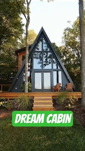 Modern Cabin Goals: You Won’t Believe the Inside! 😍