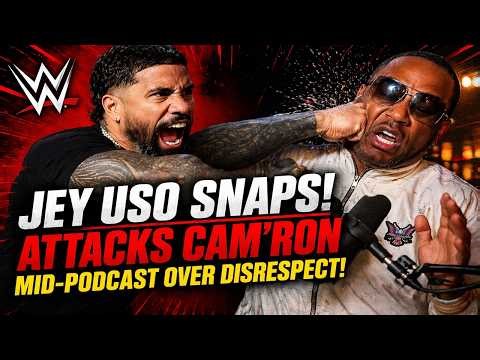 Wrestler Jey Uso STAGED Fight With Cam'ron Mid-Podcast, FULL BREAKDOWN