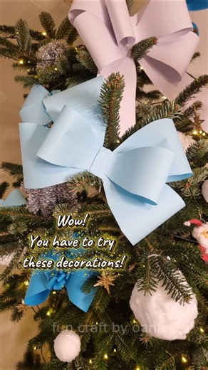 Paper Bow Tutorial #paperbow #craft #diy #funcraftbyoana #shorts