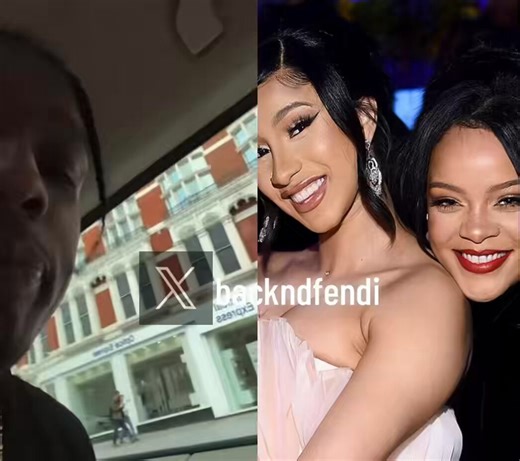 ASAP Rocky goes live crashing out saying Rihanna got mad after he complimented Cardi B’s dress at the Met Gala and made him sleep on the couch, warning she’d stop his monthly allowances if he embarrassed her like that again 😬“She didnt even have to say all that”“Save me”