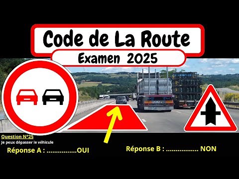 🚗 TEST GRATUIT DU CODE DE LA ROUTE 2026 📚 #30