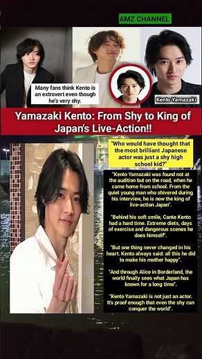Yamazaki Kento: From Shy to King of Japan's Live-Action!!#KentoYamazaki #AliceInBorderland