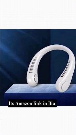 Stylish Mini Bladeless NECK FAN #shorts