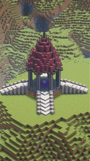Minecraft Dragon Egg Shrine#shorts