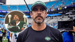 (Video) Aaron Rodgers limps to sidelines after getting tackled by Malcolm Roach in Jets' disappointing outing against Broncos