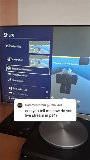 how to start live stream on PS4