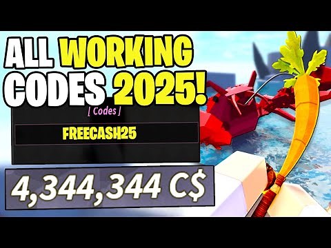 *NEW* ALL WORKING CODES FOR FISCH IN MAY 2025! ROBLOX FISCH CODES