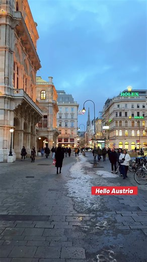 Vienna's beautiful Opera House Street !🫵♥️ #austria 🇦🇹 #viennacity #wien #lifestyle #opera