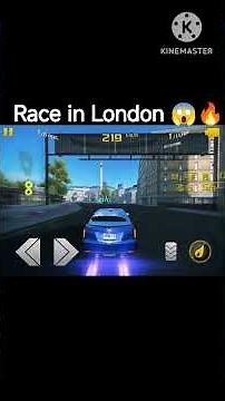 Race in London 😱 | Asphalt 8 | #gaming #racing #racinggames #shorts