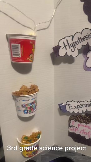 Fastest Soaking Cereal Science Project for Kids