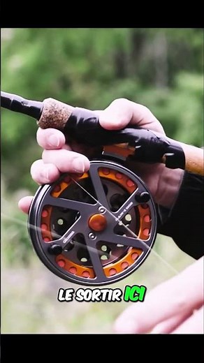 Apprenez le lancer mouche parfait: technique de pêche expliquée #shorts
