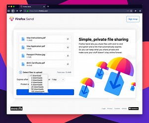 'Firefox Send' launches as a free, encrypted file-sharing service from Mozilla