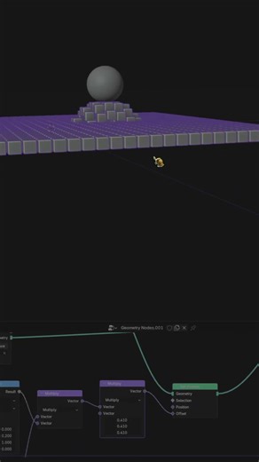 This Geometry Nodes Trick Is Easier Than You Think ! #geometrynode #blender3d #tutorial #tuto #art