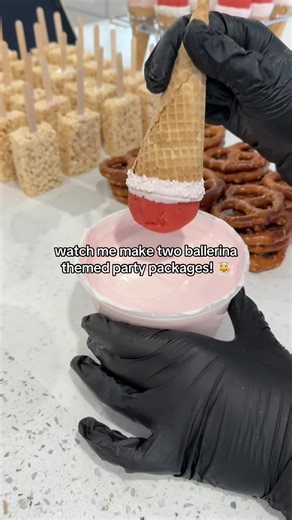 Creating Ballerina Themed Party Packages