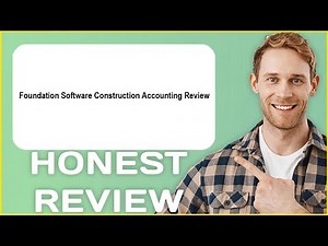 Foundation Software Construction Accounting Review | My Usage Experience