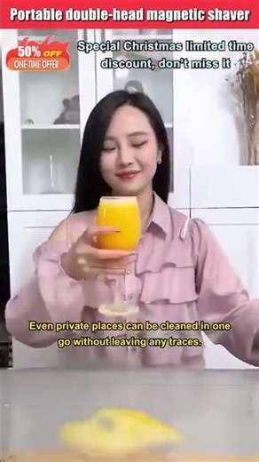 Compact Electric Shaver for Men with USB Charging