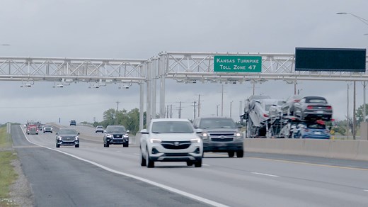 While the roadway is the same, how tolling works on the Kansas Turnpike changed this past July. Tolls are paid using a transponder like KTAG or a mailed bill using the license plate. This short video explains how it works. | Kansas Turnpike Authority