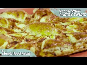 Pizza Puff Pastry Twists | by Simple Food Hacks