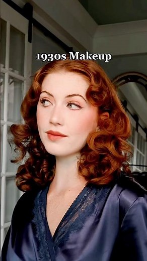 1930s makeup tutorial 🎥 Day 1 of a week of decades beauty videos- Ginger Rogers inspired #vintage