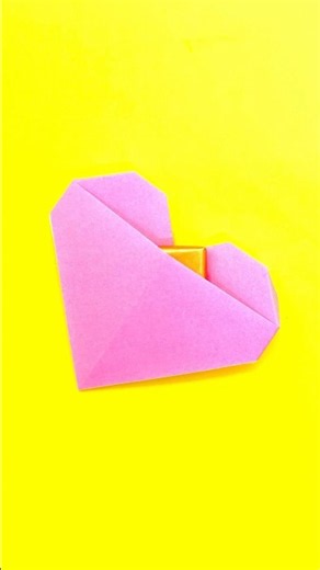 Origami Heart Envelope | How to Make a Cute Heart Pocket & Candy Holder | Valentine Tutorial (No.2)
